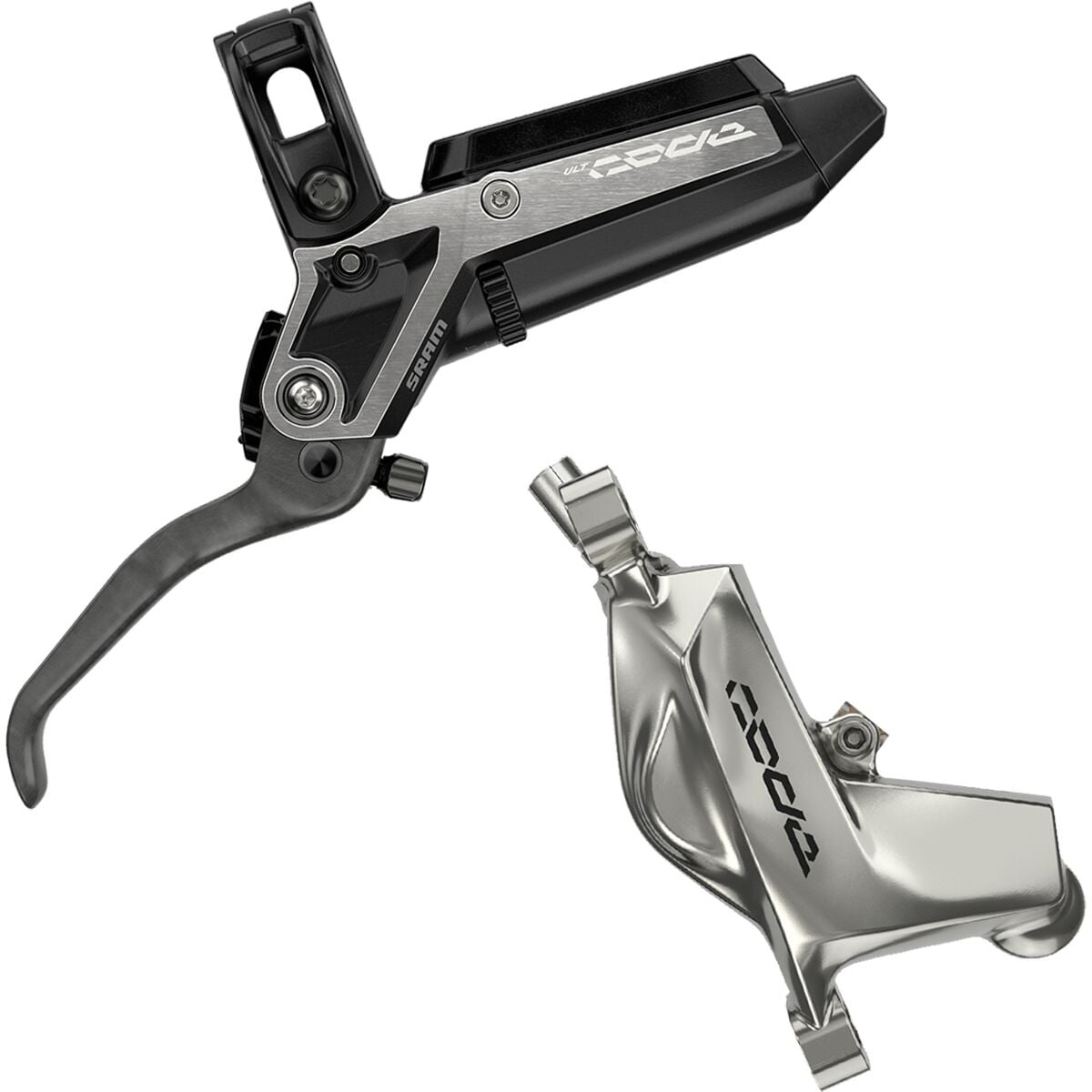 SRAM Code Ultimate Stealth Disc Brake Carbon Lever, Ti Hardware, Reach/Contact Adj ,SwingLink