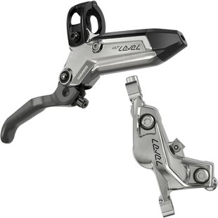 SRAM  Level Ultimate Stealth Disc Brake 4 Piston - Carbon Lever, Ti Hardware, Reach Adj, Clear Ano Rear 2000mm Hose (includes MMX Clamp, Rotor/Bracket sold separately) C1