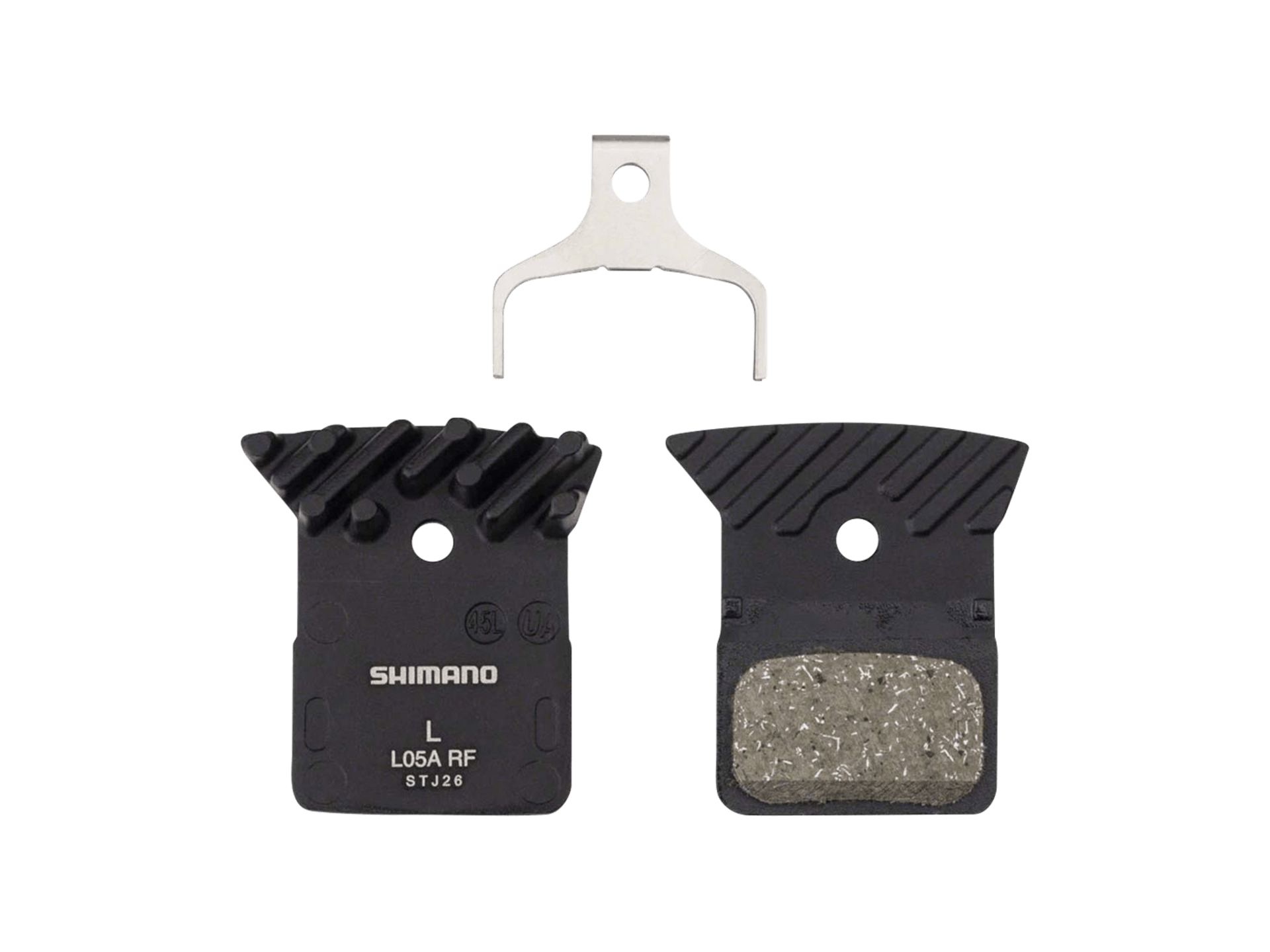 Pastiglie Freno A Disco Shimano L05A-RF In Resina – Posteriore Con Aletta E Molla Inclusa