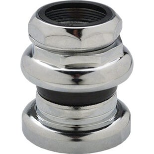 Passage New 1" Threaded Headset: 27.0mm Crown Race Chrome