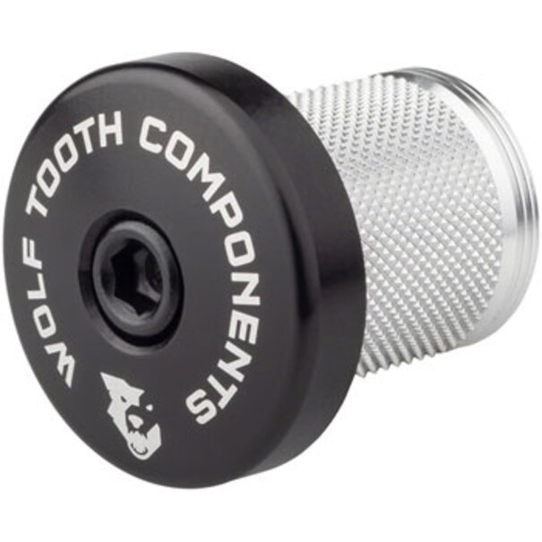 Wolf Tooth Components Wolf Tooth Compression Plug with Integrated Spacer Stem Cap, Black