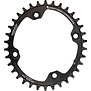 Wolf Tooth Elliptical 104 BCD Chainring - 34t, 104 BCD, 4-Bolt, Drop-Stop A, Black