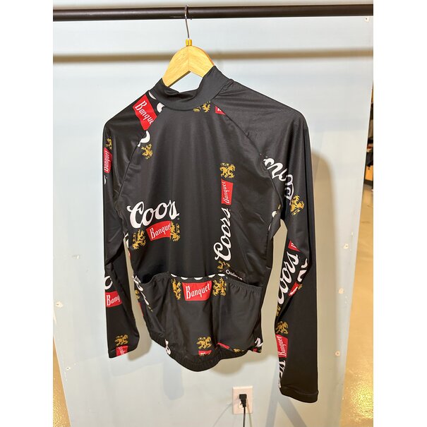 Cadence Collection Cadence Collection Coors Banquet Longsleeve Black Jersey Men's Medium