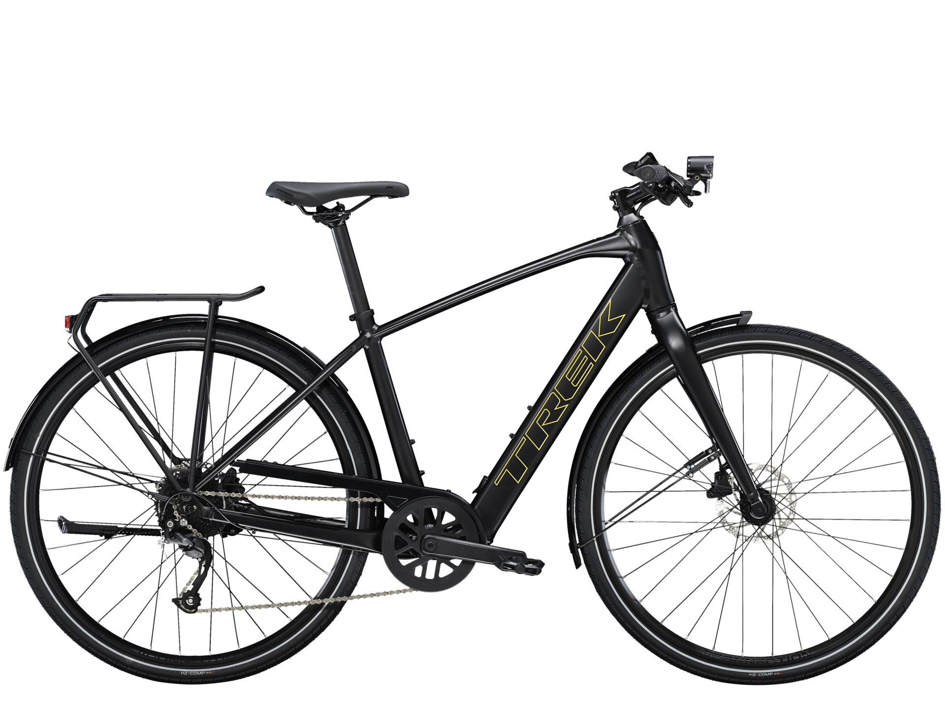 FX 2 Medium Satin Trek Black THE BICYCLE STATION