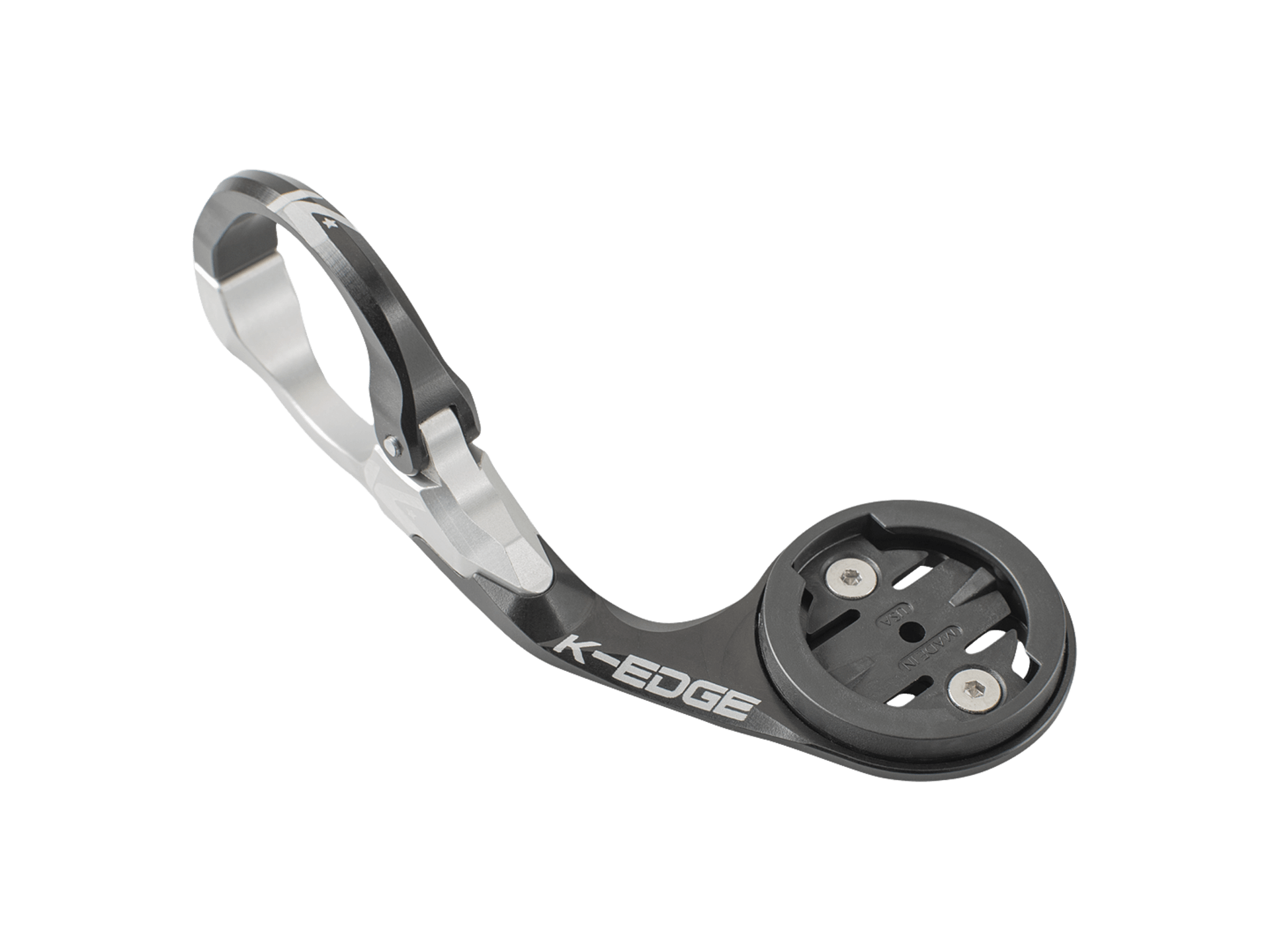 KEDGE Garmin Race Handlebar Mount 31.8mm, Black/Silver THE BICYCLE