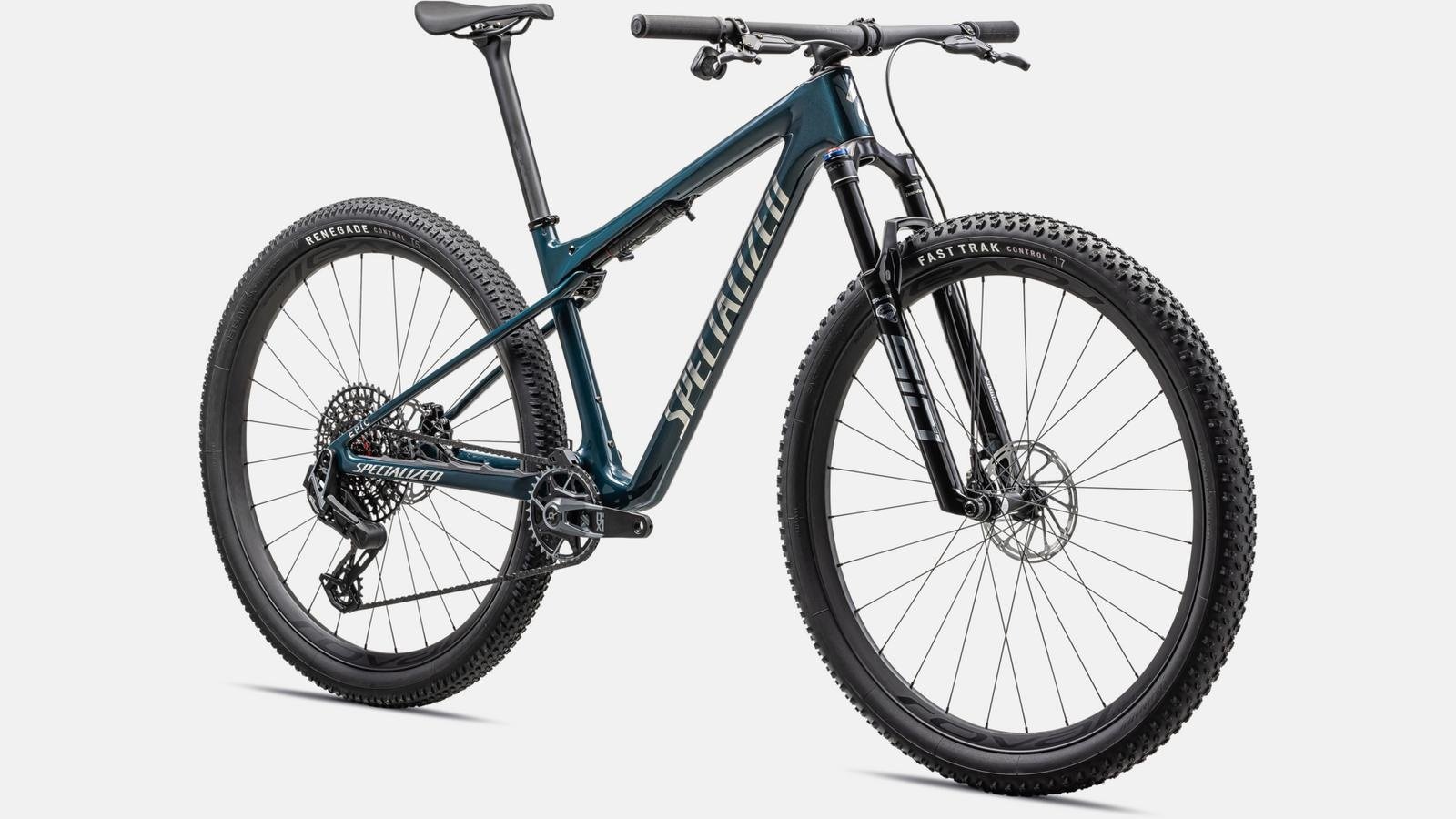 Specialized Epic World Cup Pro Gloss Deep Lake Metallic / Chrome - THE ...