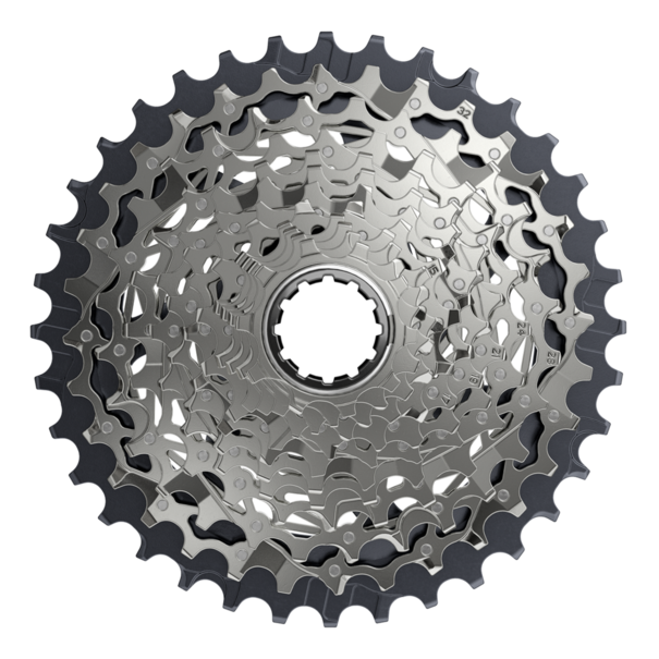 SRAM SRAM Force AXS XG-1270 Cassette - 12-Speed, 10-36t, Silver, For XDR Driver Body, D1