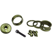 Wolf Tooth BlingKit: Headset Spacer Kit 3, 5,10, 15mm, Olive
