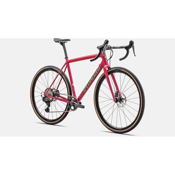 Specialized Specialized Crux Comp Gloss Vivid Pink / Electric Green 52
