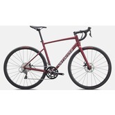 Specialized Allez E5 Disc Satin Maroon / Silver Dust / Flo Red 56