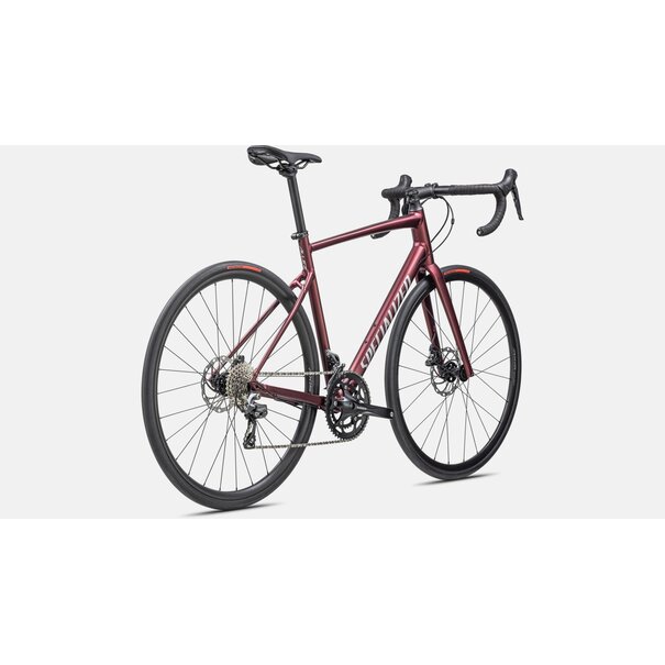 Specialized Specialized Allez E5 Disc Satin Maroon / Silver Dust / Flo Red 56