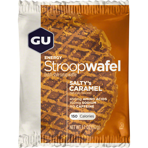 GU GU Energy Stroopwafel - Salty's Caramel, Single