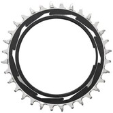 SRAM T-TYPE 36T Powermeter Threaded 3mm Offset Eagle (including pin thread backup and screw) - Black/Silver XXSL D1
