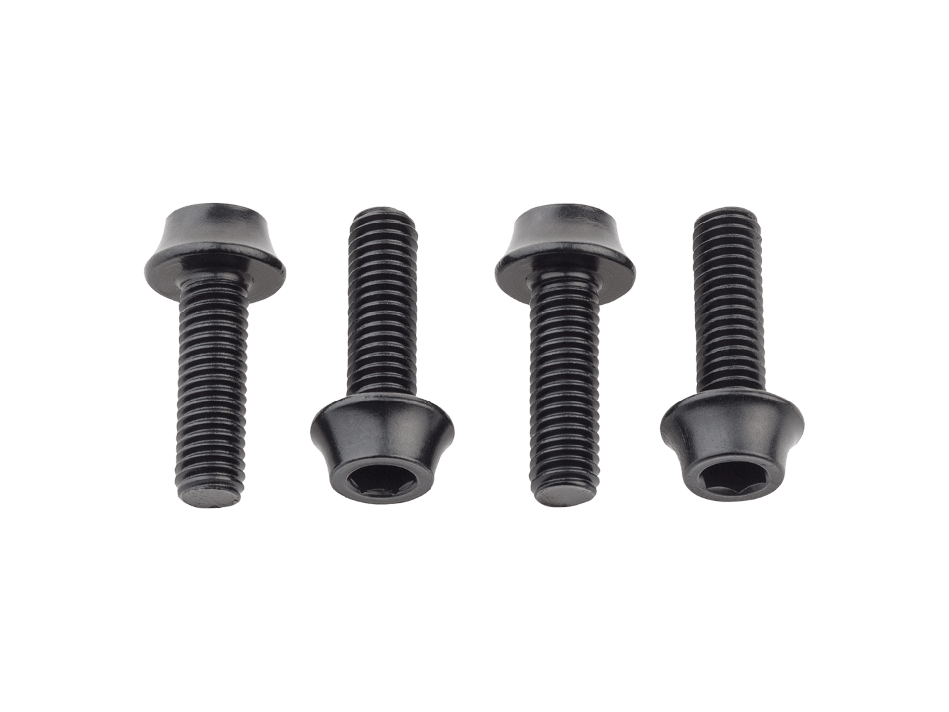 Wolf Tooth Water Bottle Cage Bolts Black THE BICYCLE STATION