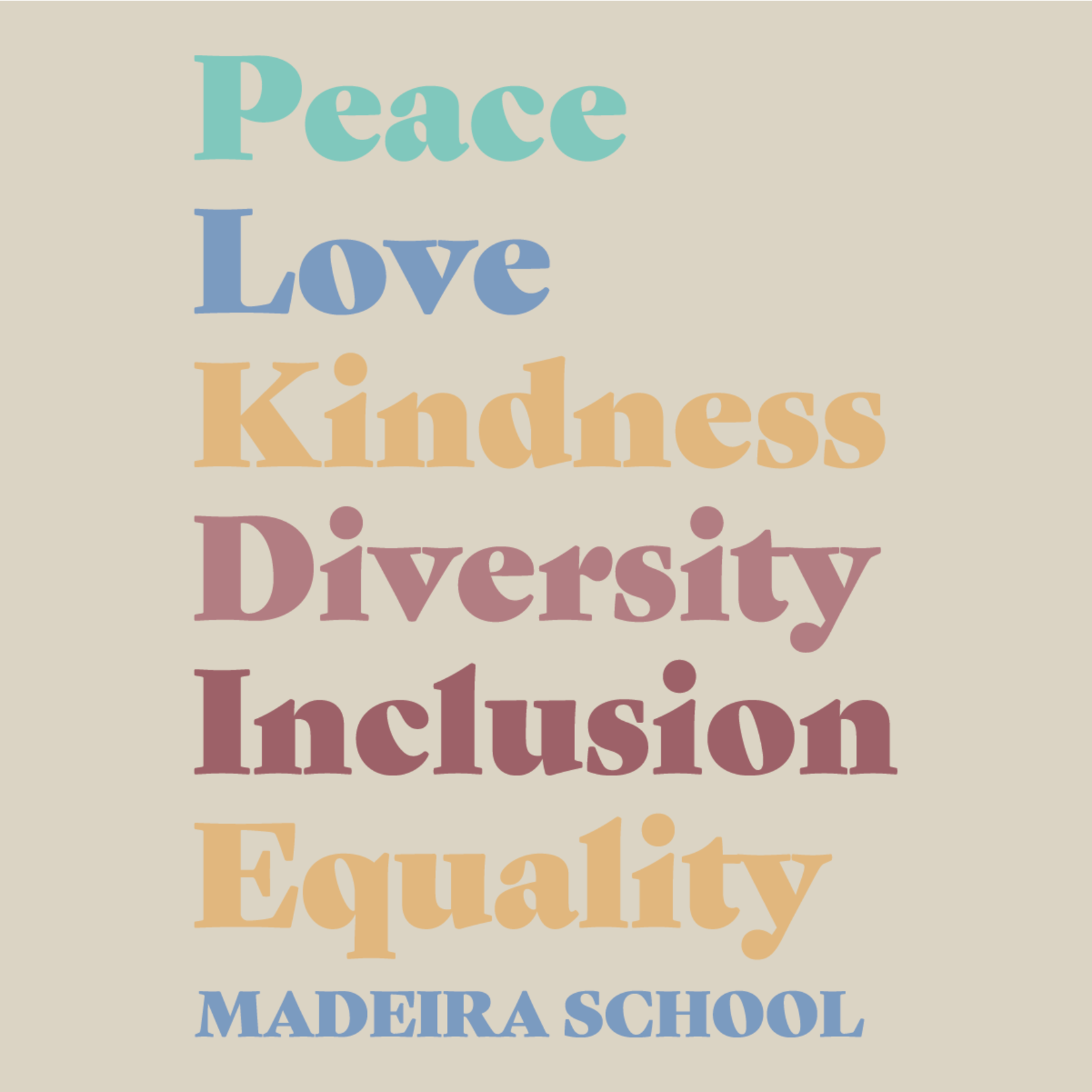 Freedom Wear Peace, Love, Kindness Tee