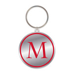 Jardine Brass "M" keychain