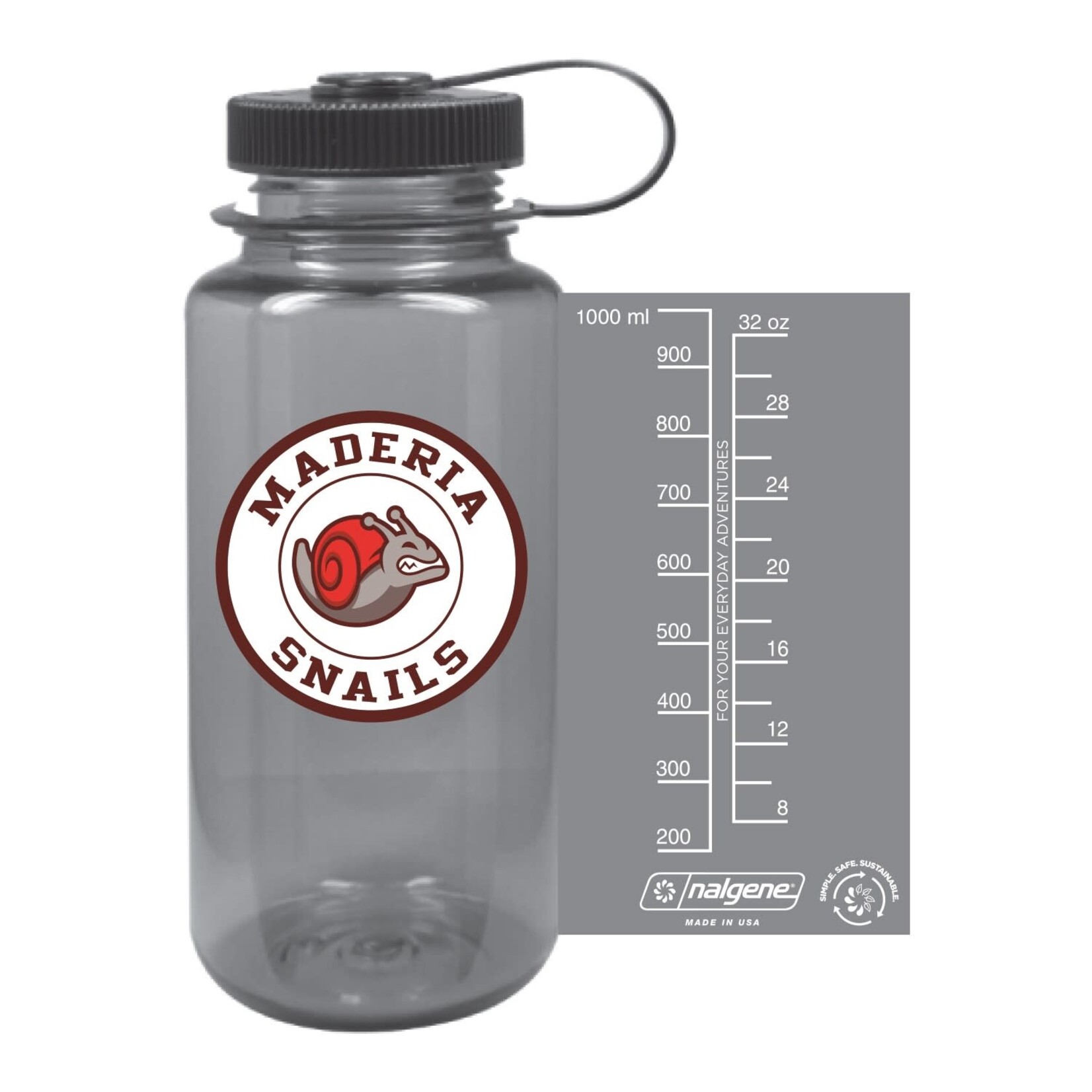 Jardine Nalgene Wide Mouth Bottle- Smoke