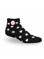 Jardine Black Polka Dot Sock