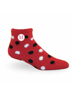 Jardine Red Polka Dot Sock