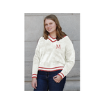 Bruzer Her Fuzzy V Neck Sweater