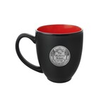 Jardine Matte Black Ceramic 16 oz Mug w/seal