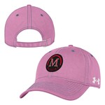 under armor OS Mens Washed Performance Cotton Adjustable Cap- Pink
