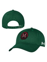 under armor OS Mens Washed Performance Cotton Adjustable Cap- Forest Green