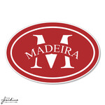 Jardine Vinyl Decal 6" MAD Oval