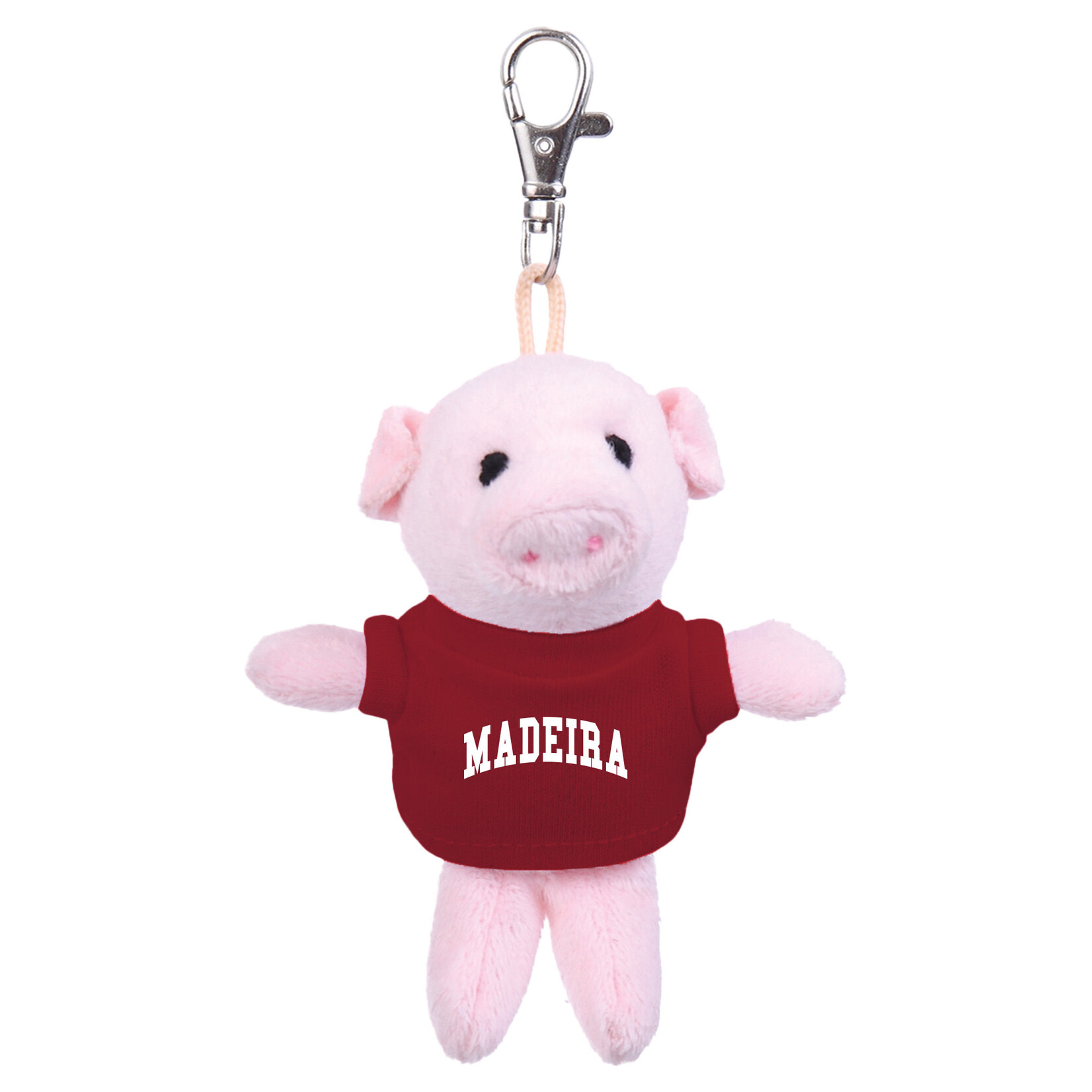 spirit products ltd Davids Plush Key Tag Pig