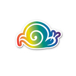 spirit products ltd ACADIA MAGNET MEDIUM: Rainbow Snail