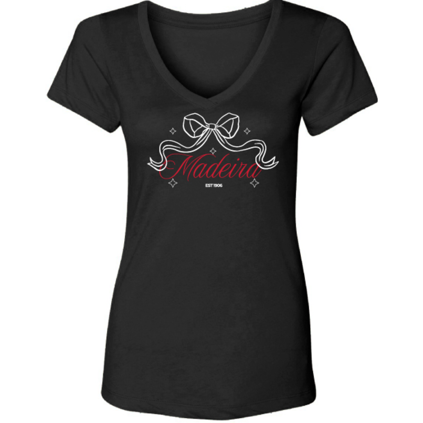 Ladies V-Neck Interlock Soft Blend Tee