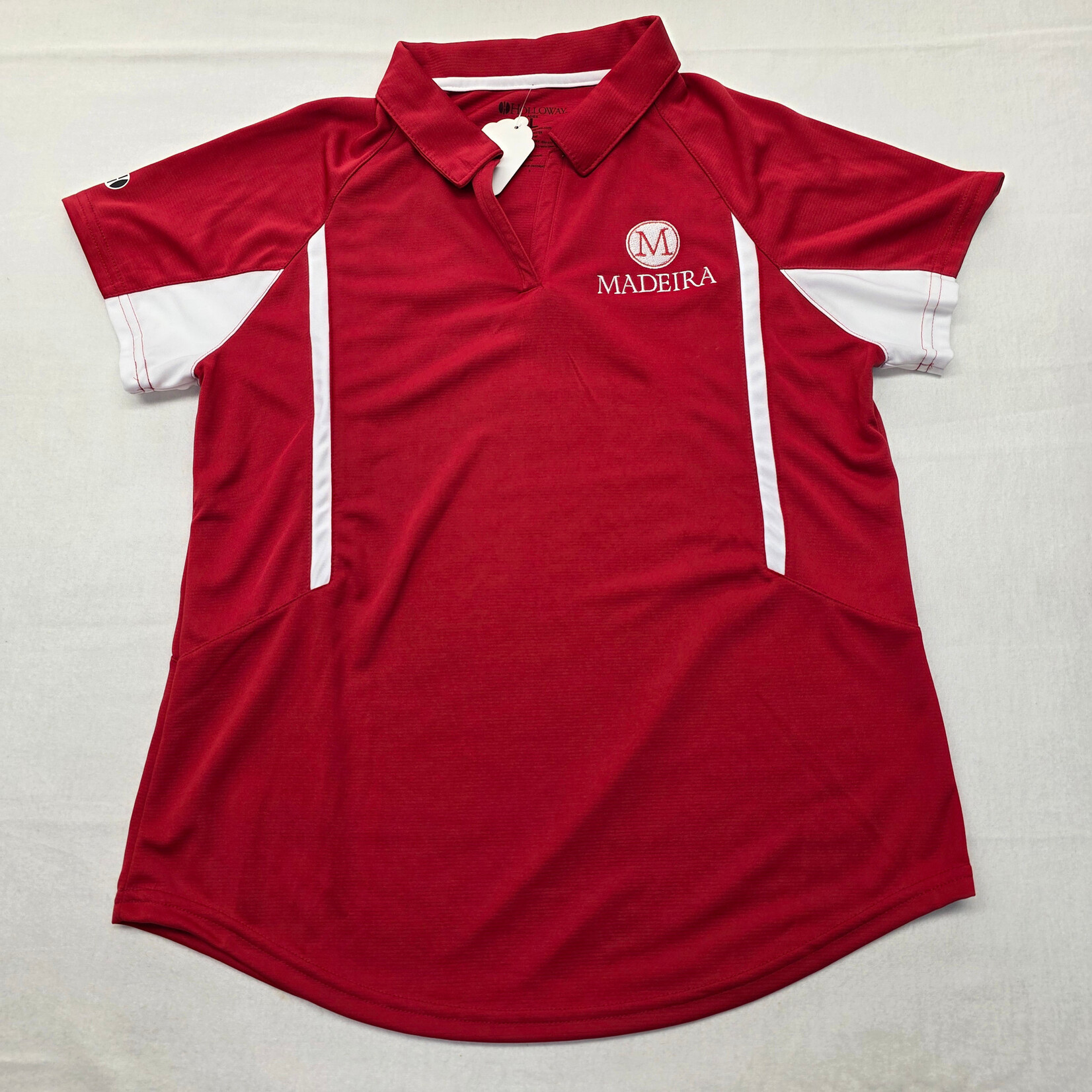 A-Golf Shirt Red/White Women's S