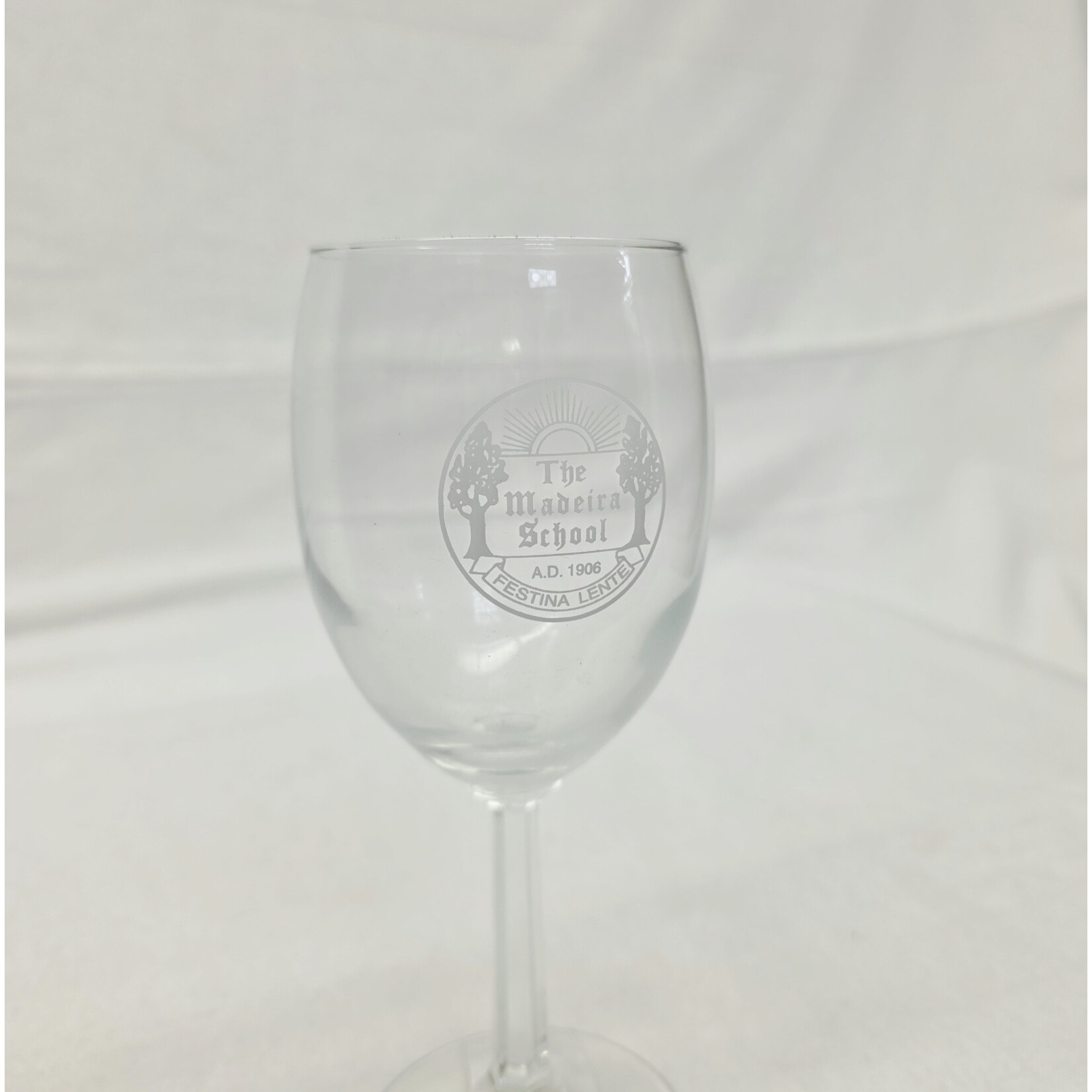 Wine Glass with Seal