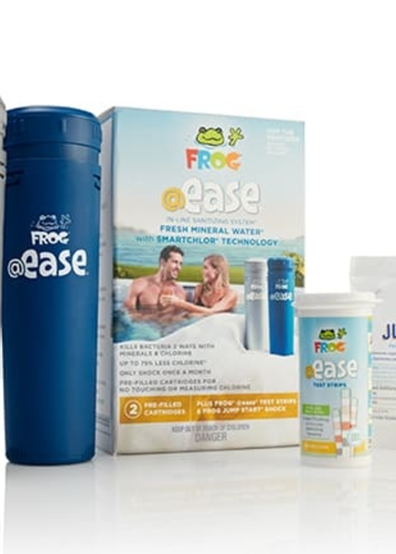 @Ease Frog  @Ease In-line Sanitizing System (Blue & Silver Artesian)