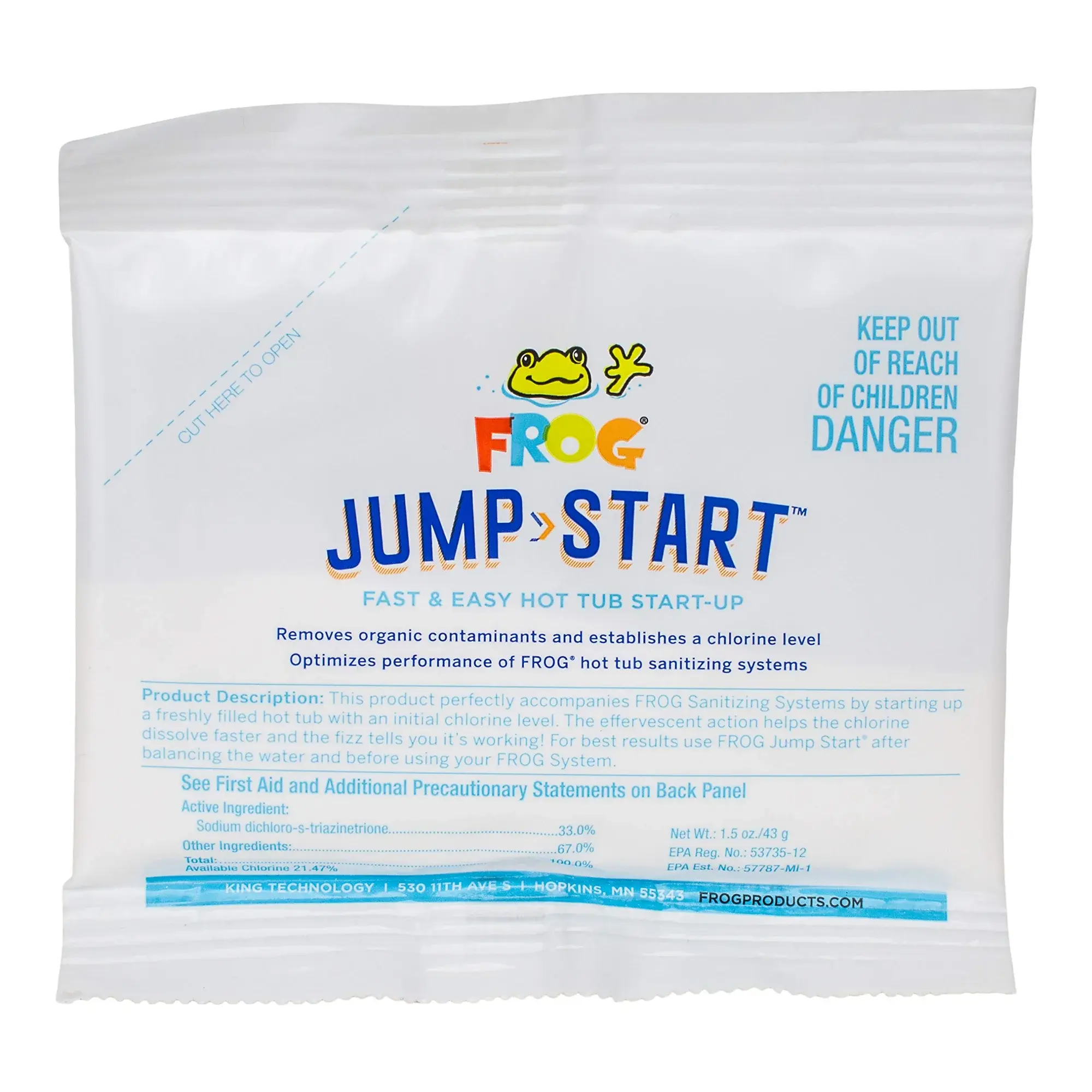 Frog Ease Jump Start packet Colorado Custom Spas, Inc (Denver)