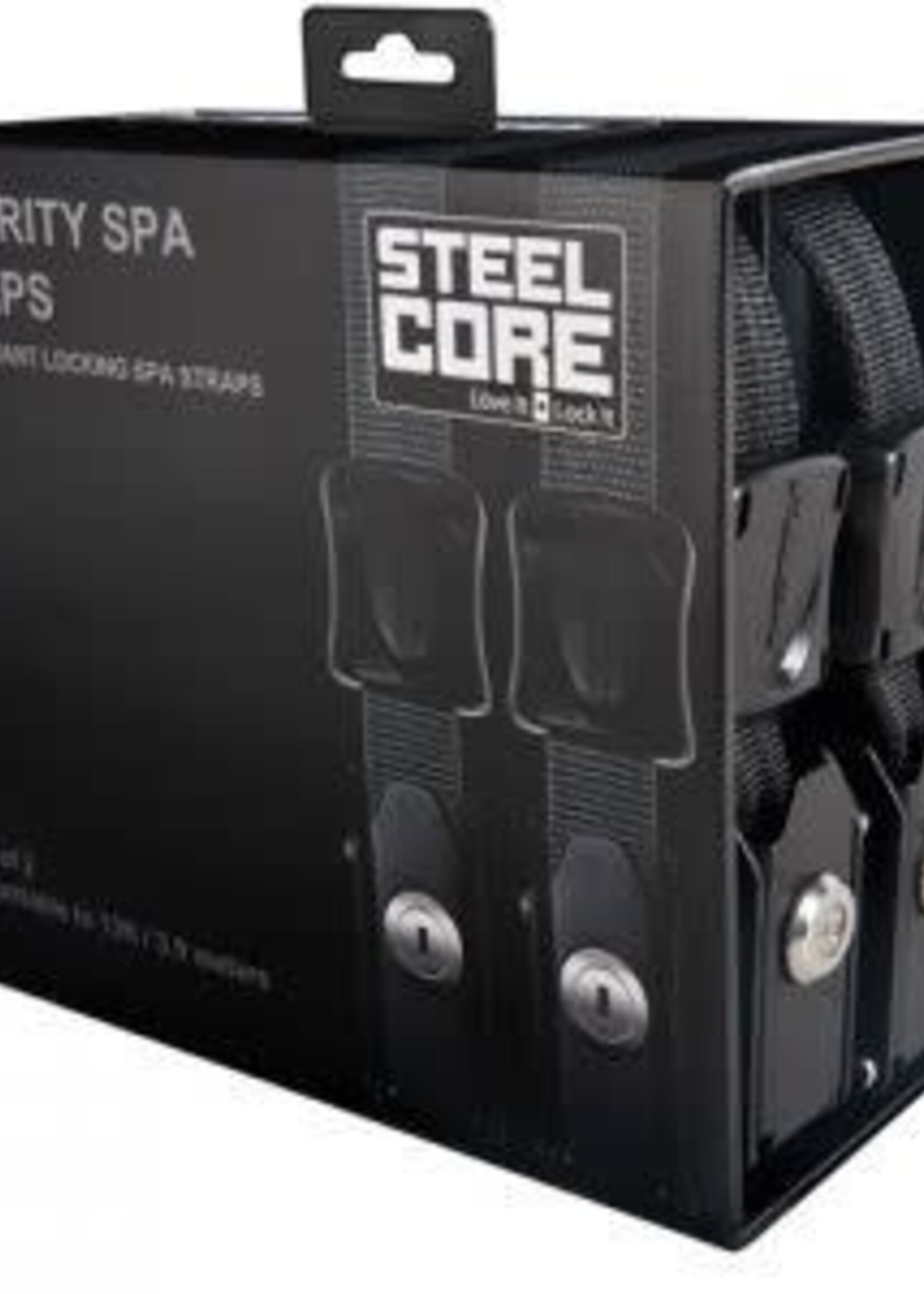 Steel core Steel Core Security Straps for Spa (2 Pack)