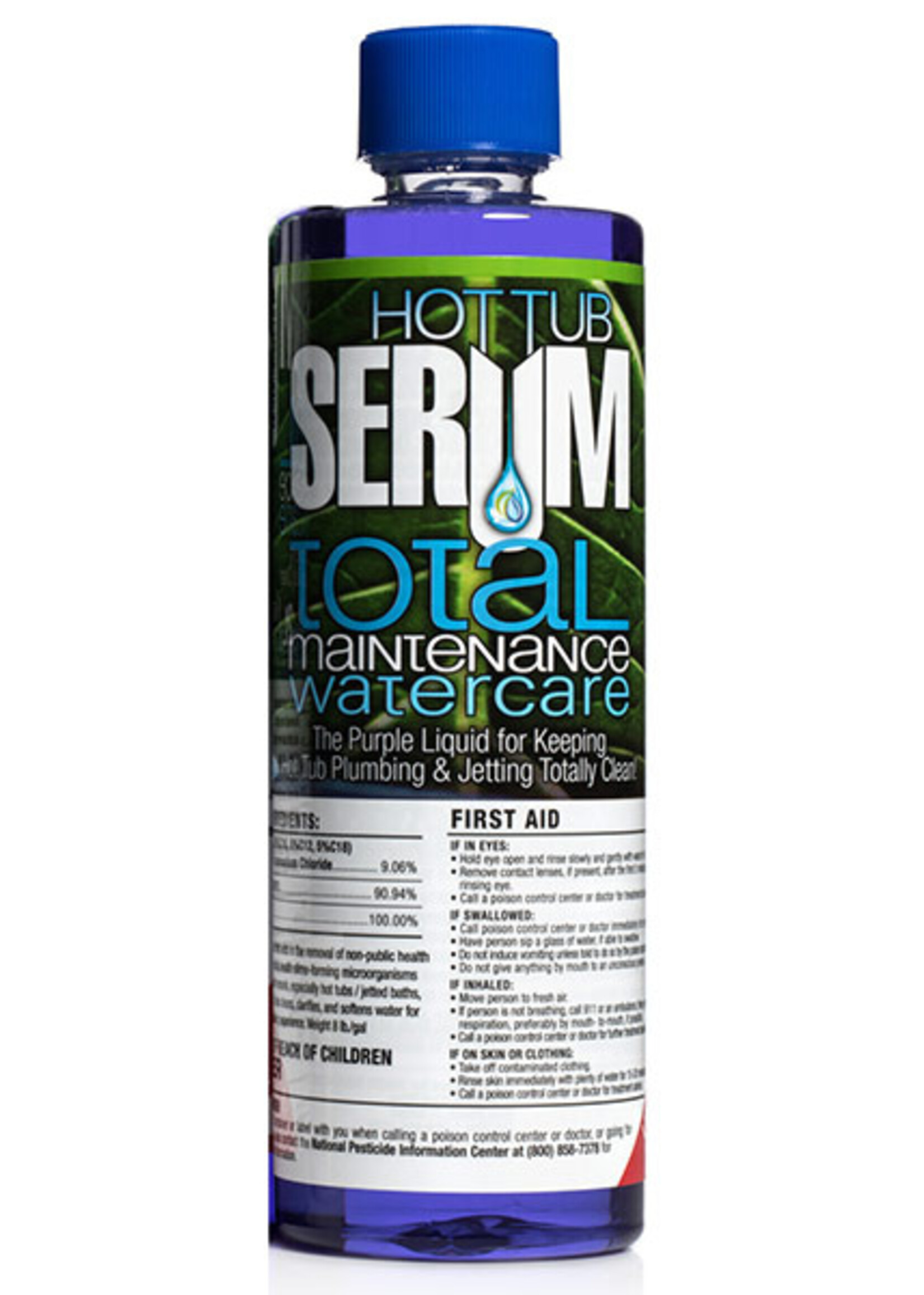 Hot Tub Serum Hot Tub Serum Total Maintenance; 16 oz.