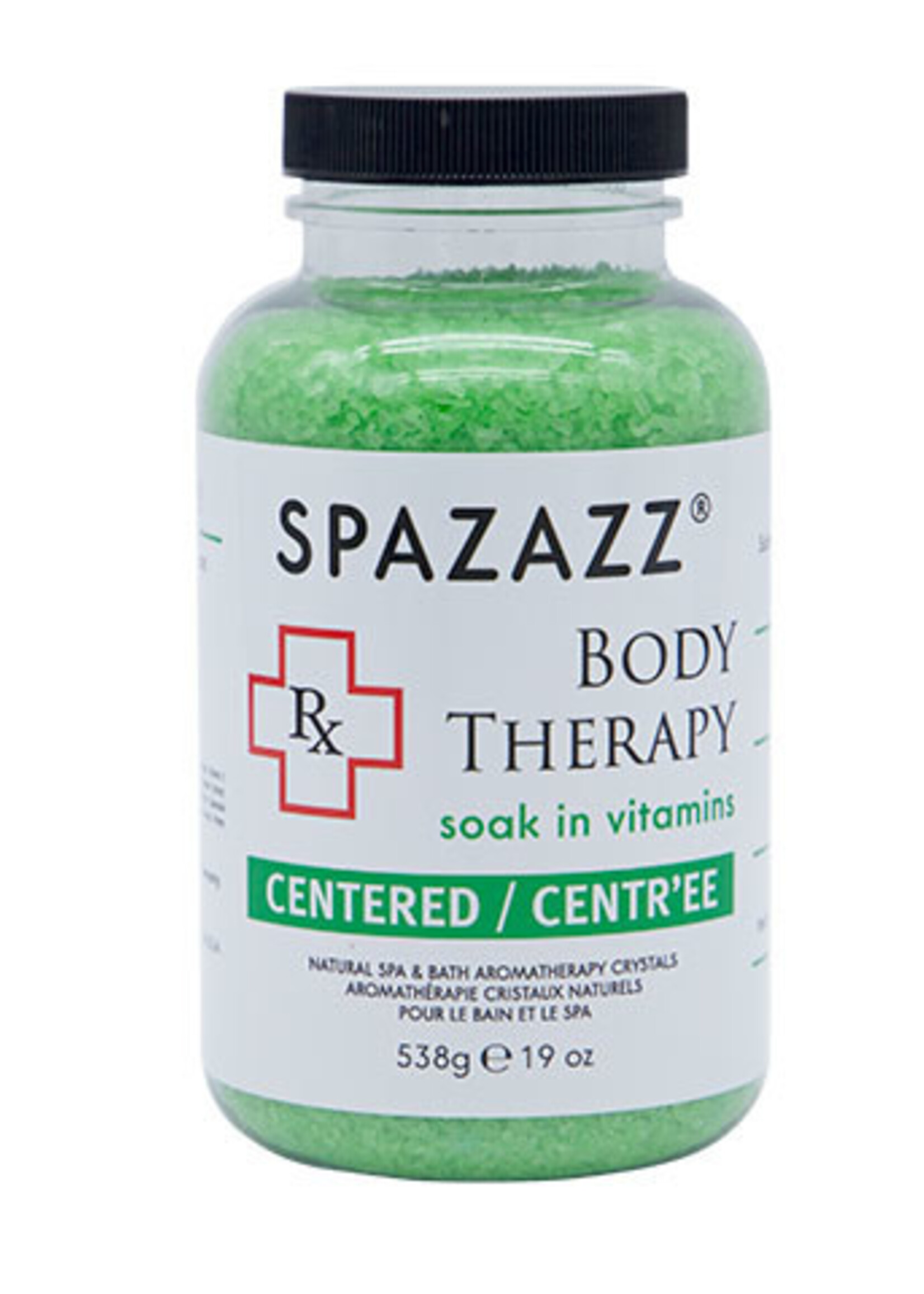 Spazazz Spazazz  Rx  Body Therapy Centered 19Oz