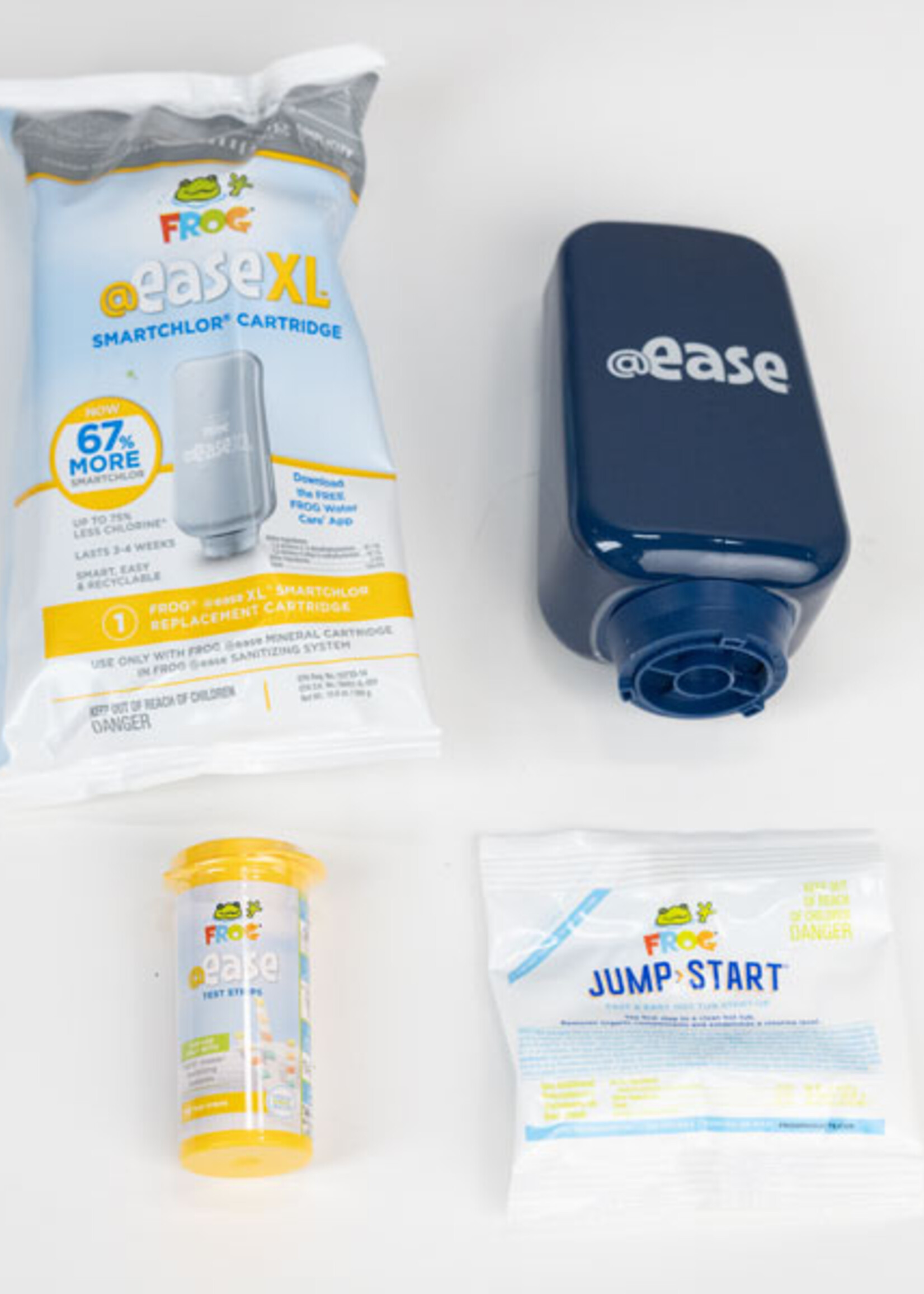 @Ease Frog @Ease XL Sanitizing System for Simplicity Filter (XL Round Blue & Silver Bullfrog)