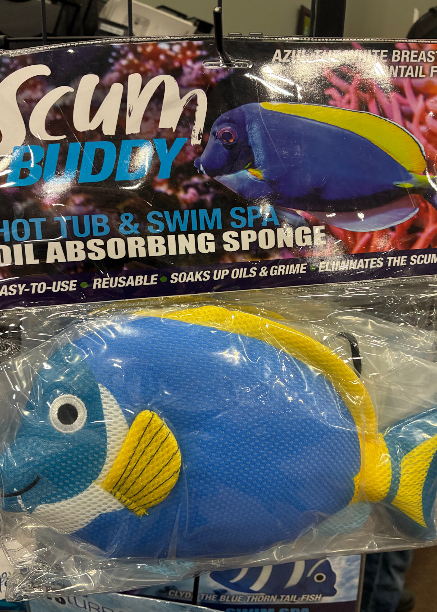 Hydro Surge HTS Turbo Oil Absorbing Sponge: Azul