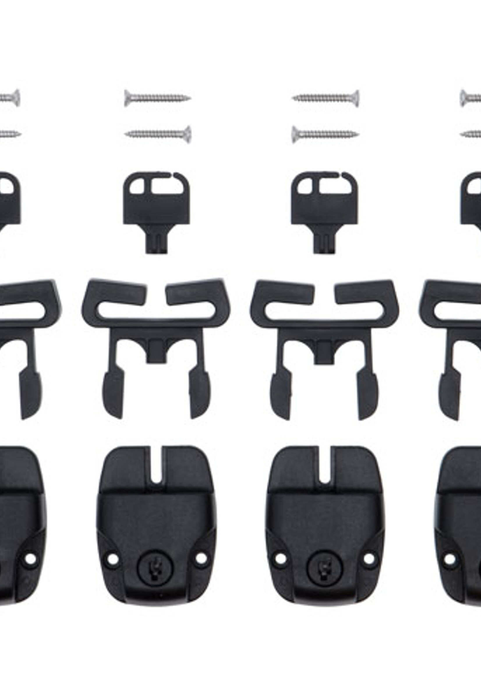 Bullfrog Spas Cover locks Clips Buckle Replacement Kit Essentials 4 Count (Bullfrog)