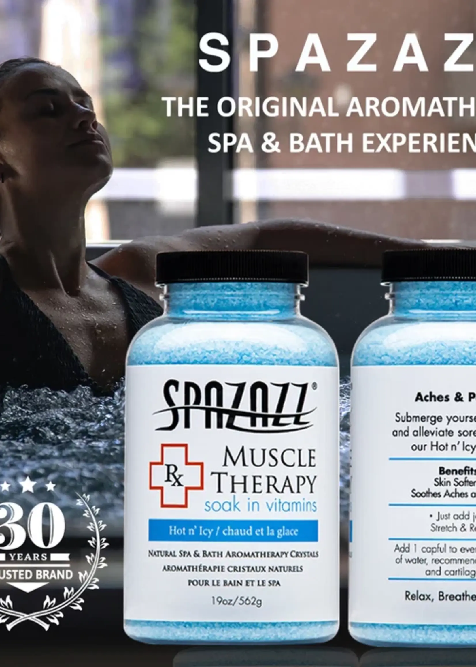 Spazazz Spazazz Rx Muscle Therapy Hot n' Icy 19Oz