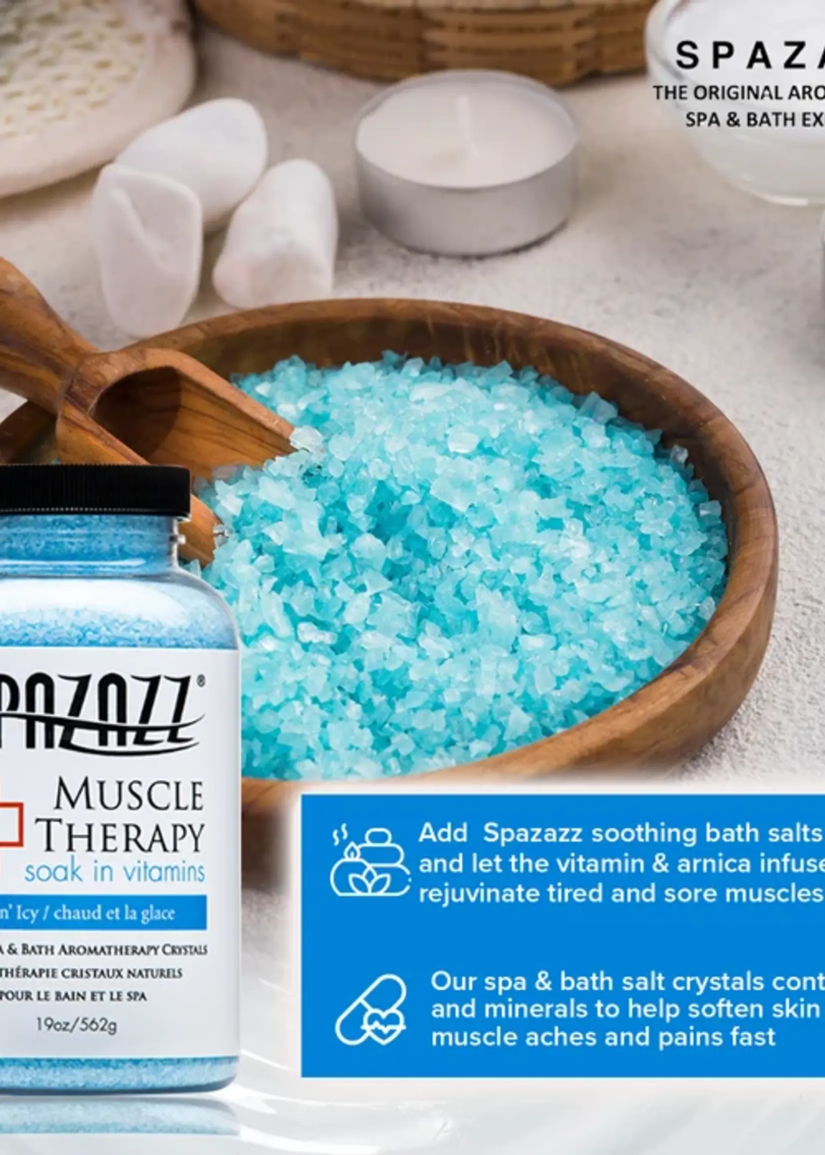 Spazazz Spazazz Rx Muscle Therapy Hot n' Icy 19Oz