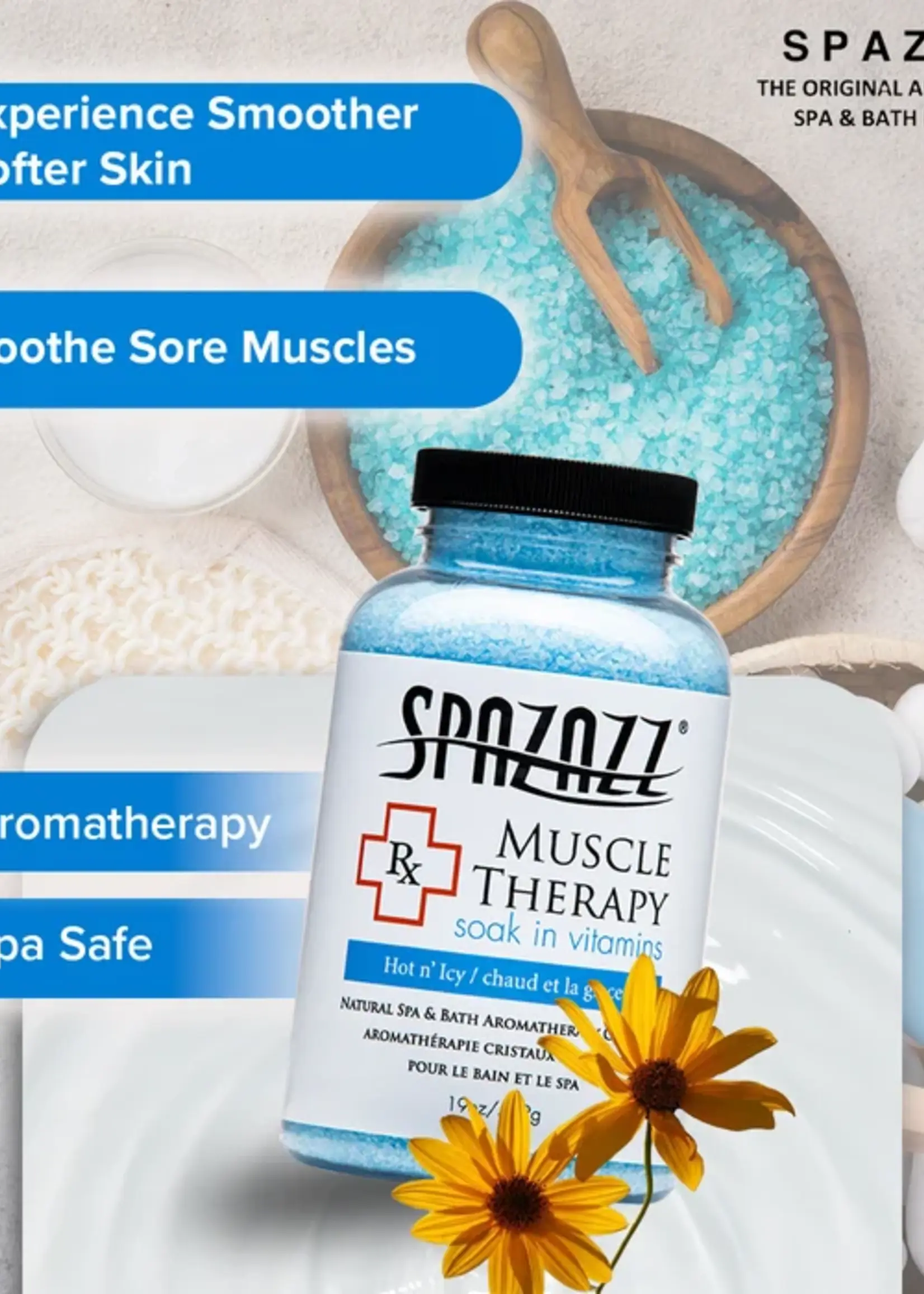 Spazazz Spazazz Rx Muscle Therapy Hot n' Icy 19Oz