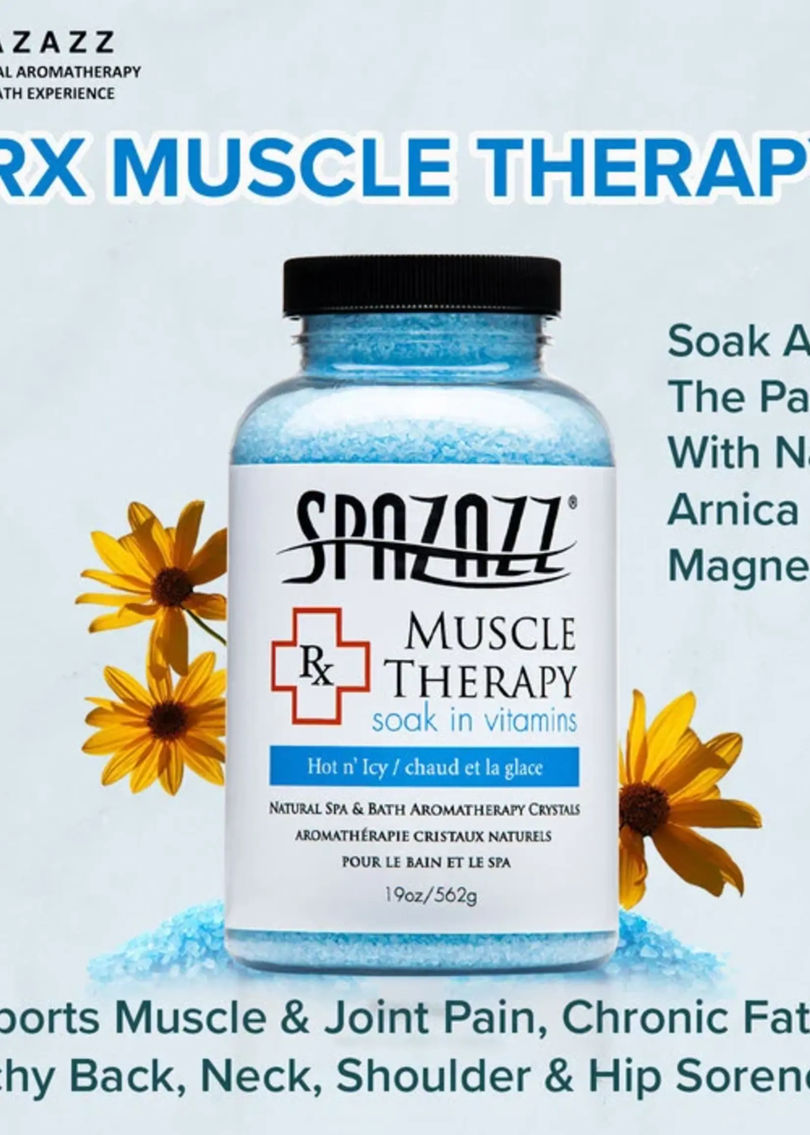 Spazazz Spazazz Rx Muscle Therapy Hot n' Icy 19Oz