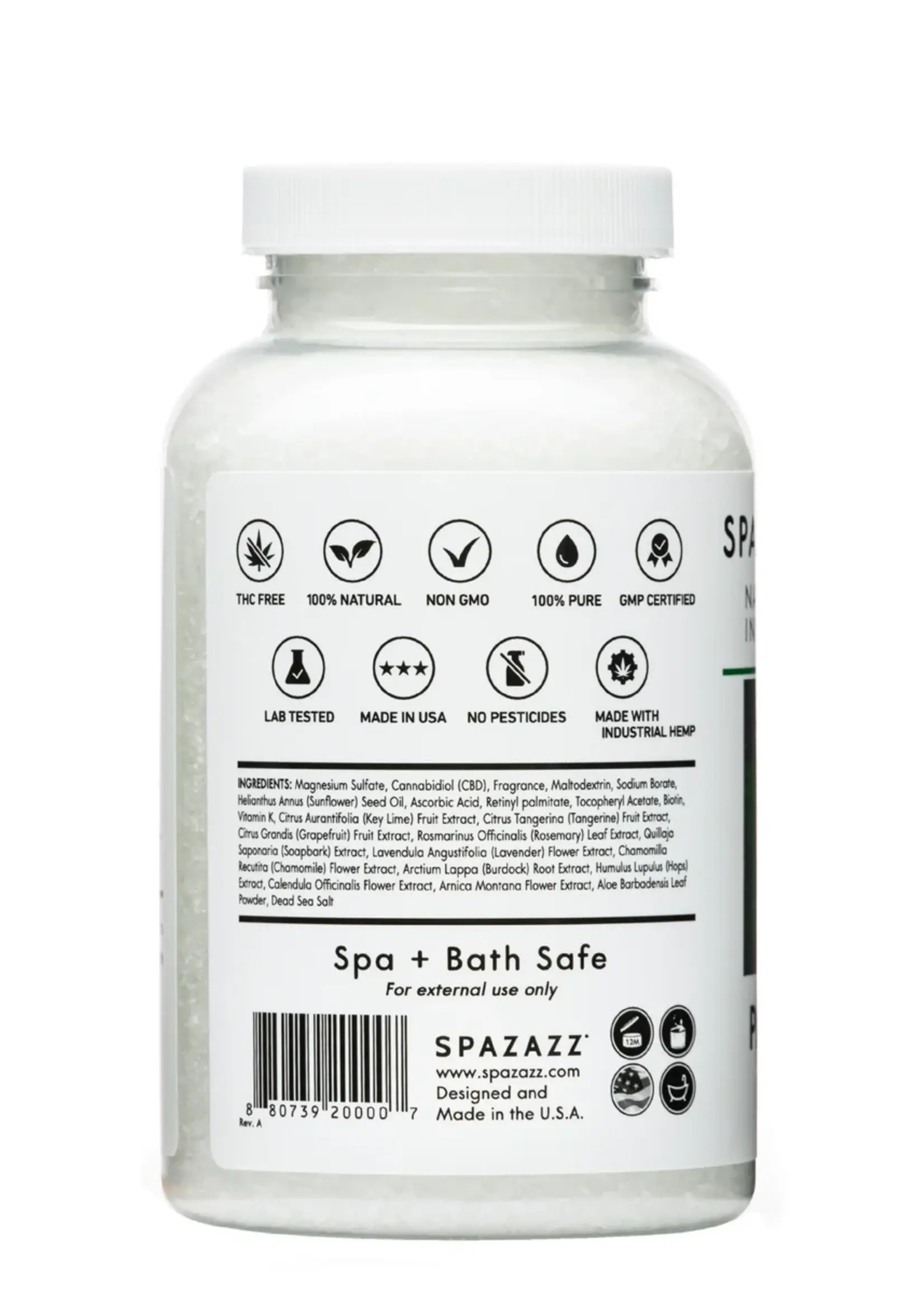 Spazazz Spazazz CBD Passage Calm 19 oz