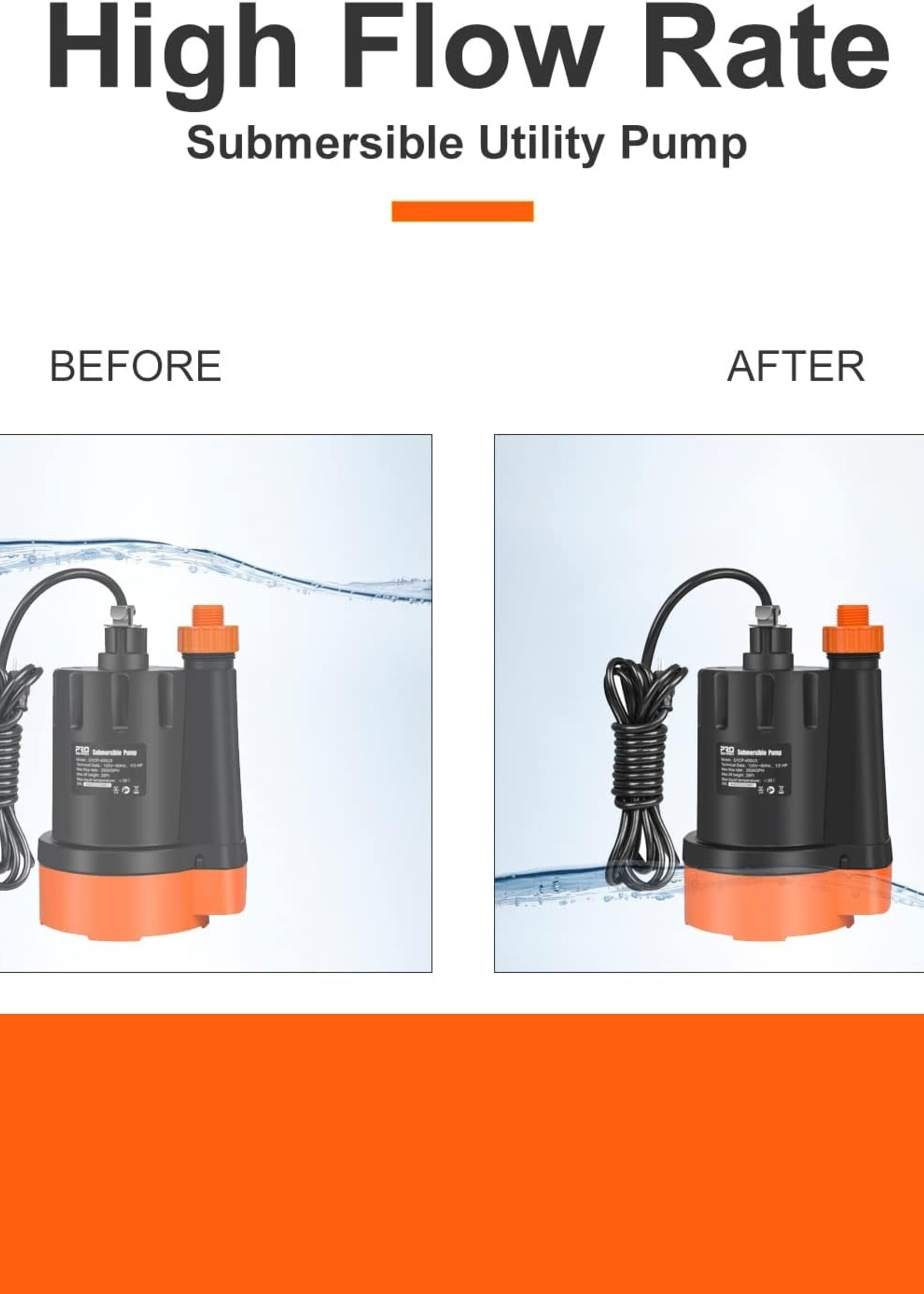Accessories Submersible Pump Utility