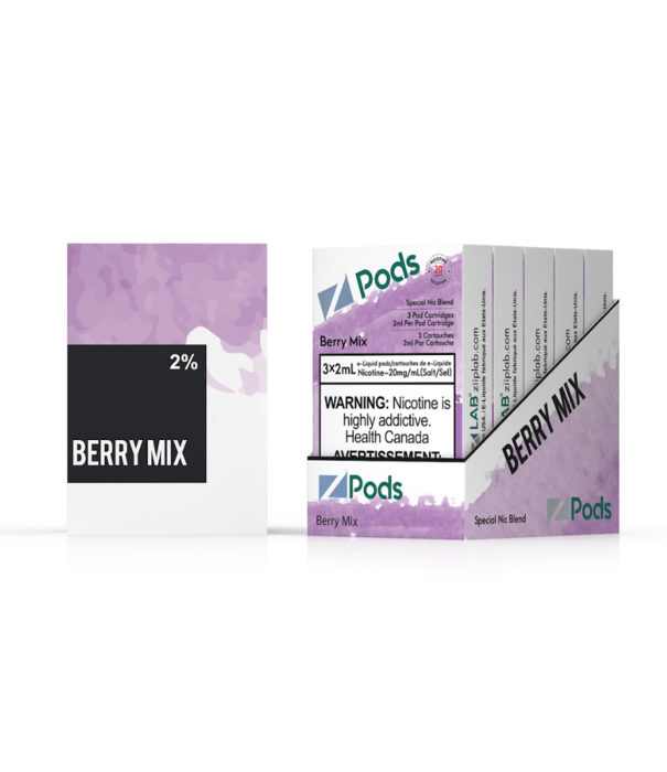 Ziip Labs Berry Mix Z Pods Pack