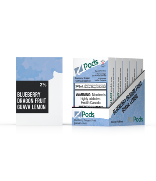 Blueberry Dragonfruit Guava Lemonade Z Pods Pack