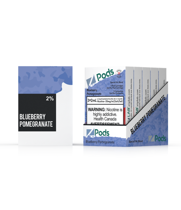 Ziip Labs Blueberry Pomegranate Z Pods Pack
